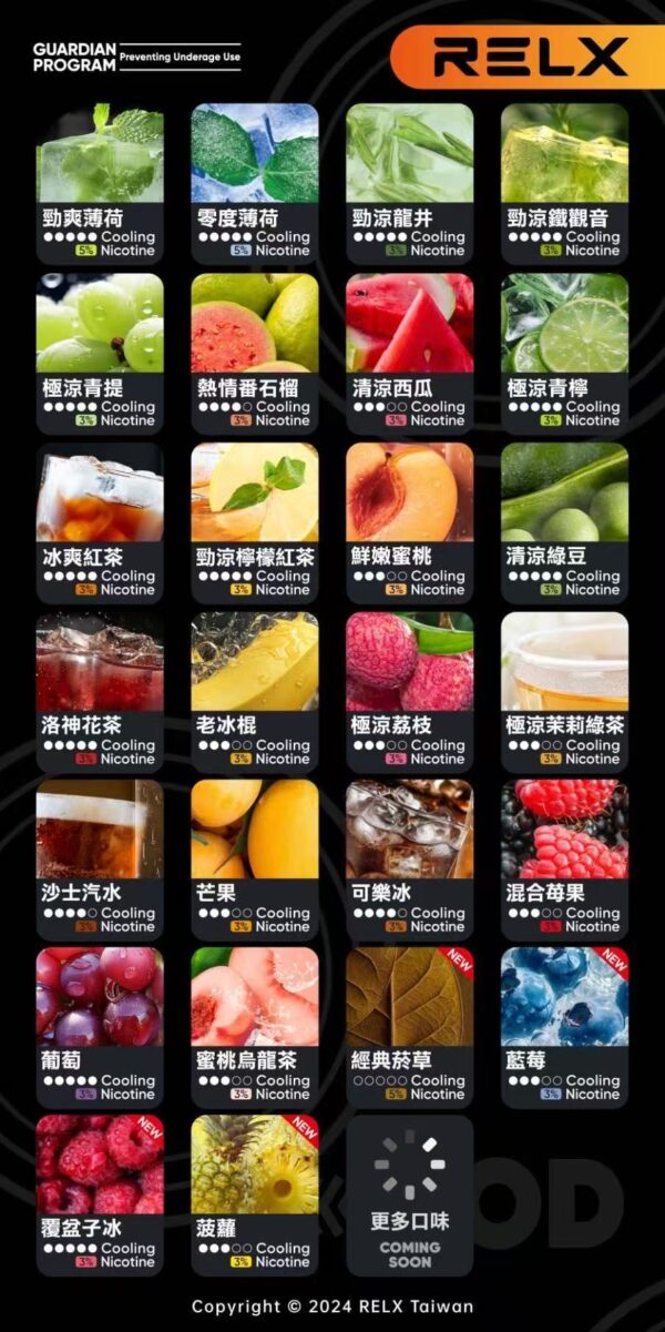 RELX悅刻六代❤️‍🔥3顆入/不通用一代🍬(任選10盒送一盒口味請備註)