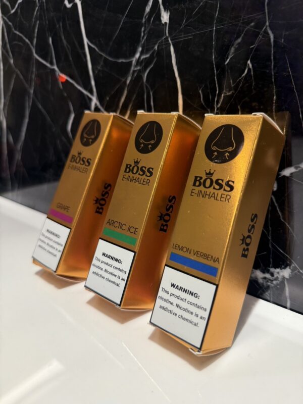 BOSS金磚鼻吸❤️‍🔥 詢問度爆表的一次性✨(任選10隻送一隻口味請備註)
