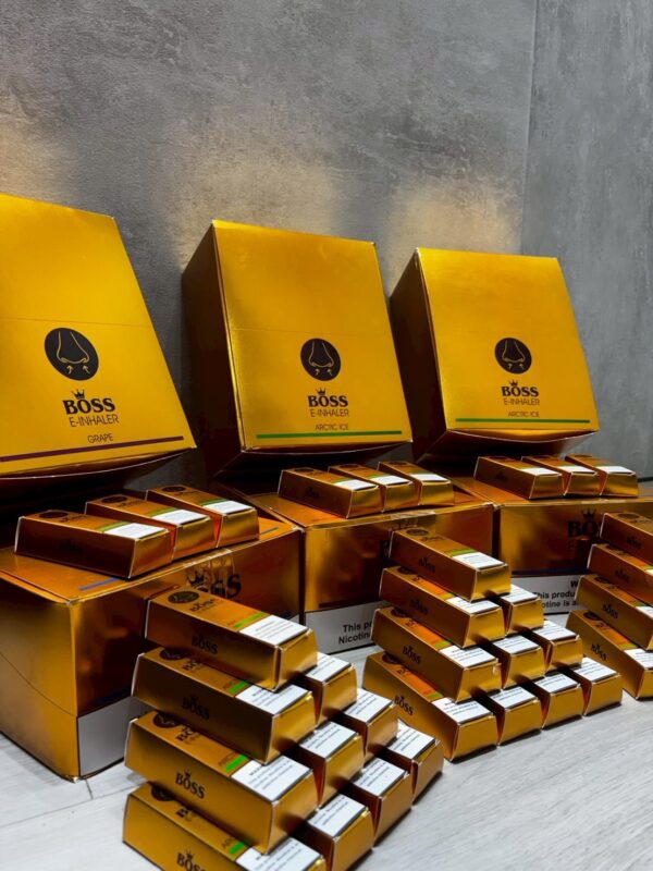BOSS金磚鼻吸❤️‍🔥 詢問度爆表的一次性✨(任選10隻送一隻口味請備註)